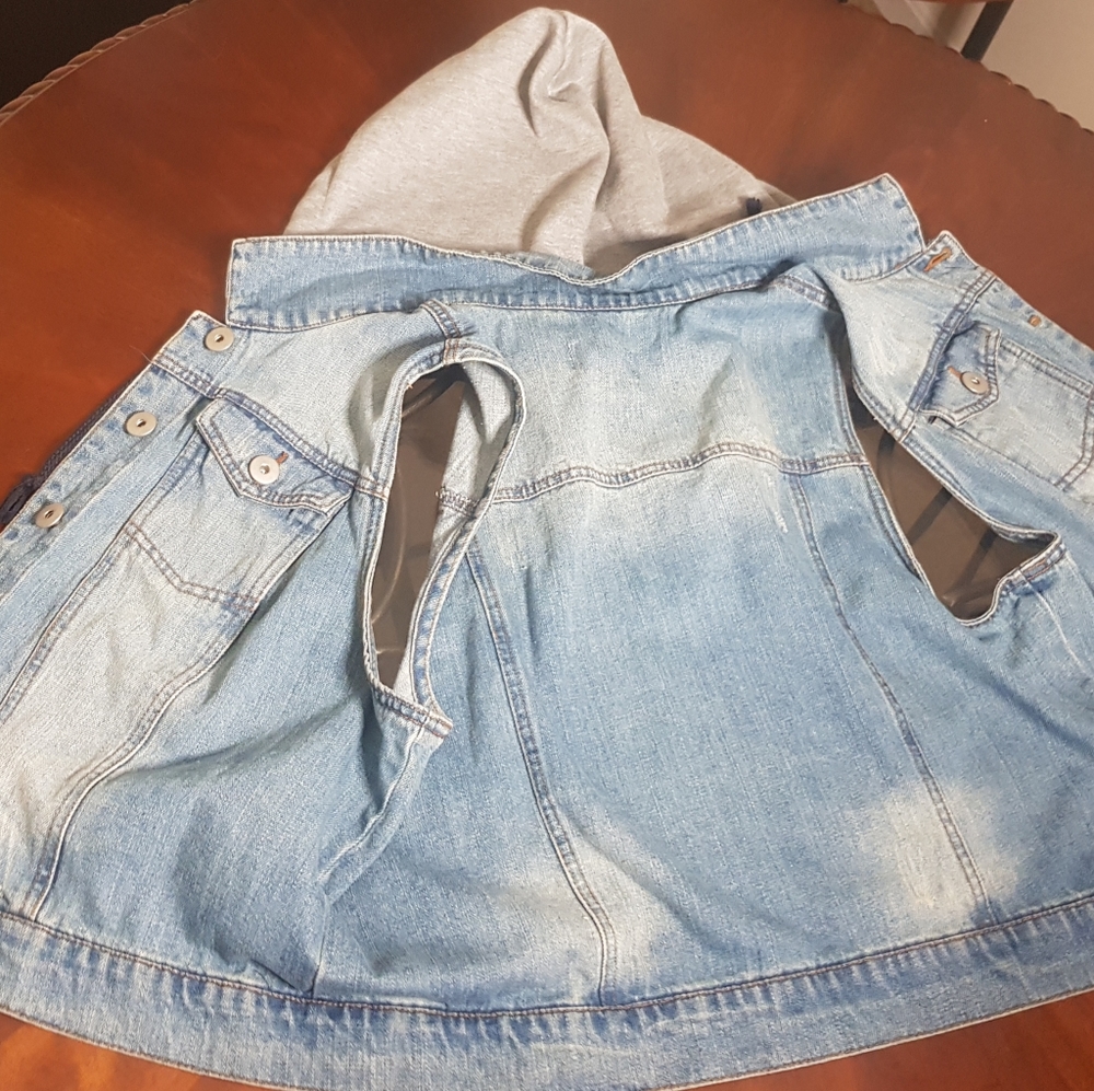 Women's Light Blue Denim Jean Jacket